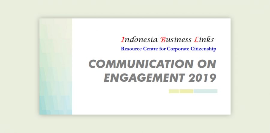 Communication on Engagement 2019